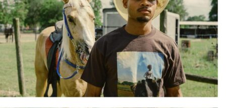 Gem Hale portrait with horse, Fall 2026 OBEY Artist Series