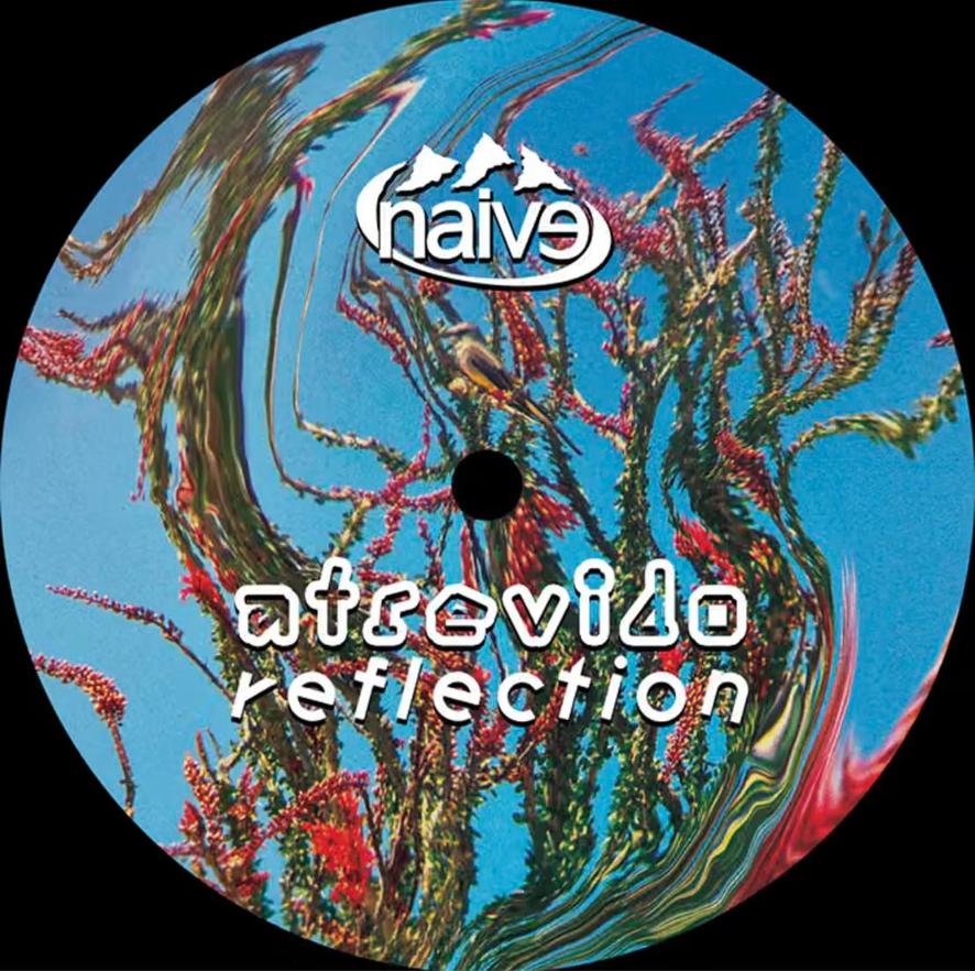 Vinyl record label for Atrevido - Feel It Out (Steffi Remix)
